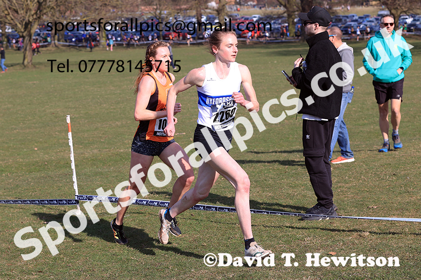 Senior womens 2025 UK CAU Inter Counties Cross Country Champs., Wollaton Park, Nottingham. Photo: David T. Hewitson/Sports for All Pics